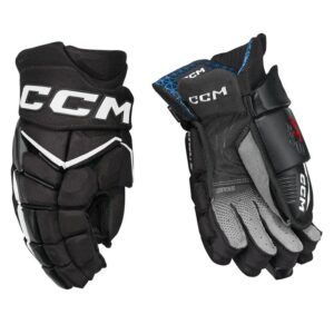 CCM Jetspeed FT8 Pro Gloves SR Black/White 14"