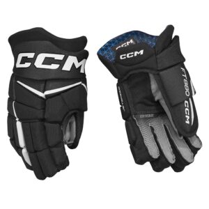 CCM Jetspeed FT880 Gloves SR Black/White 15"