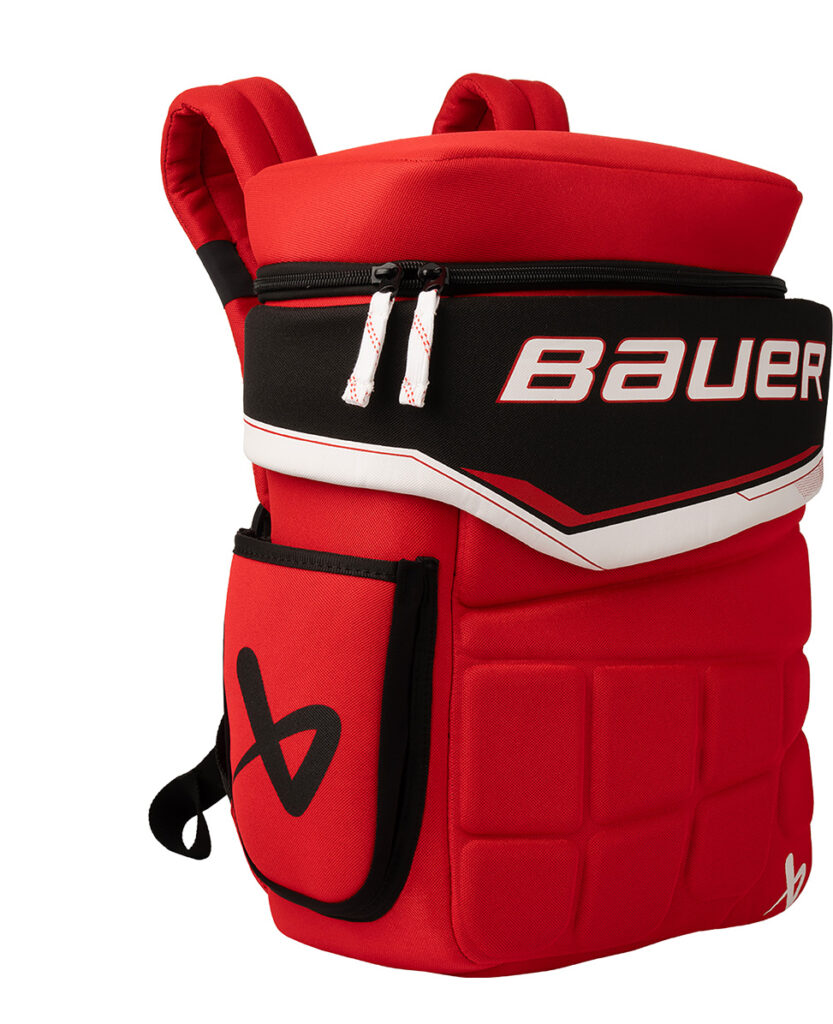 Bauer Glove Backpack Black/Red