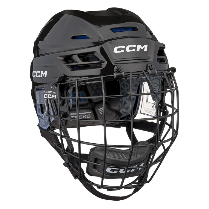 CCM Tacks 310 Combo Helmet Black